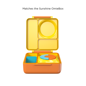 Alternative view of OmieLife Lunch Box Divider