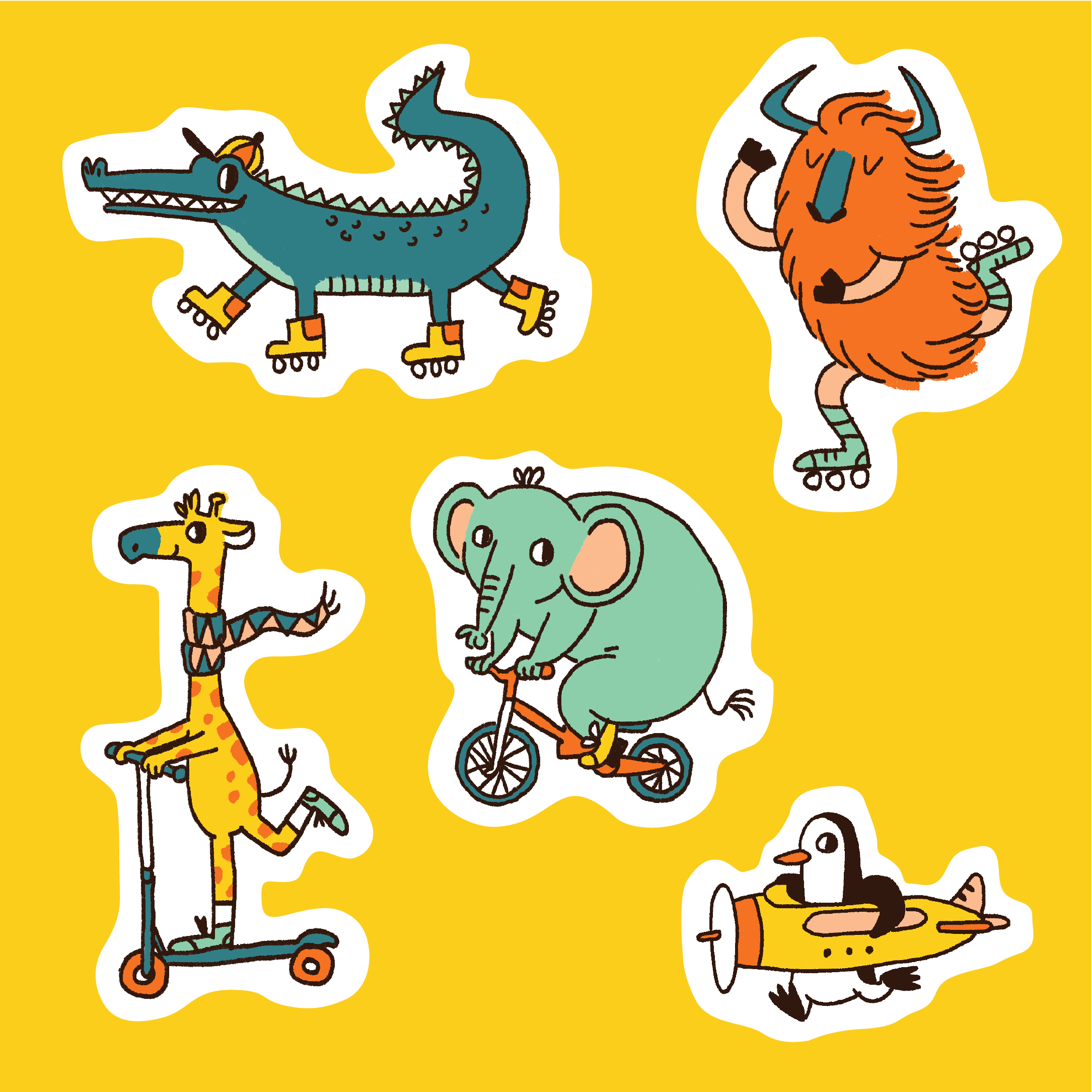 OmieLife Lunch Box Stickers - Image 5